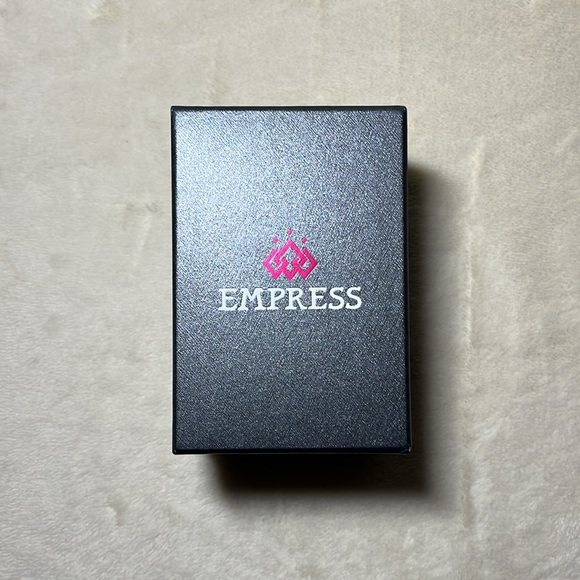 Empress Edith Semi-Skeleton leather band watch - Picture 9 of 10